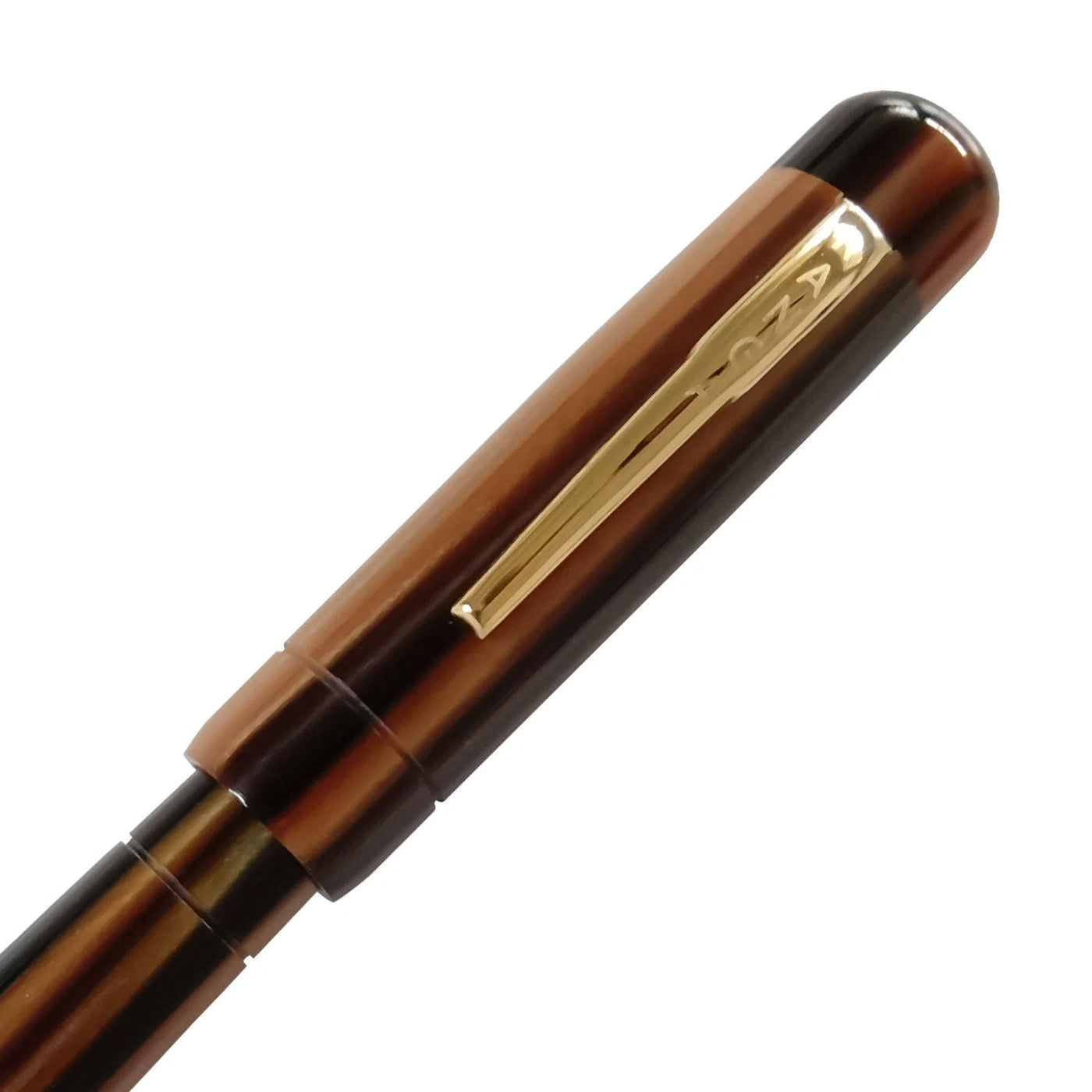 Ranga Peytonstreetpens Premium Acrylic Fountain Pen Brown Stripes Steel Nib 3