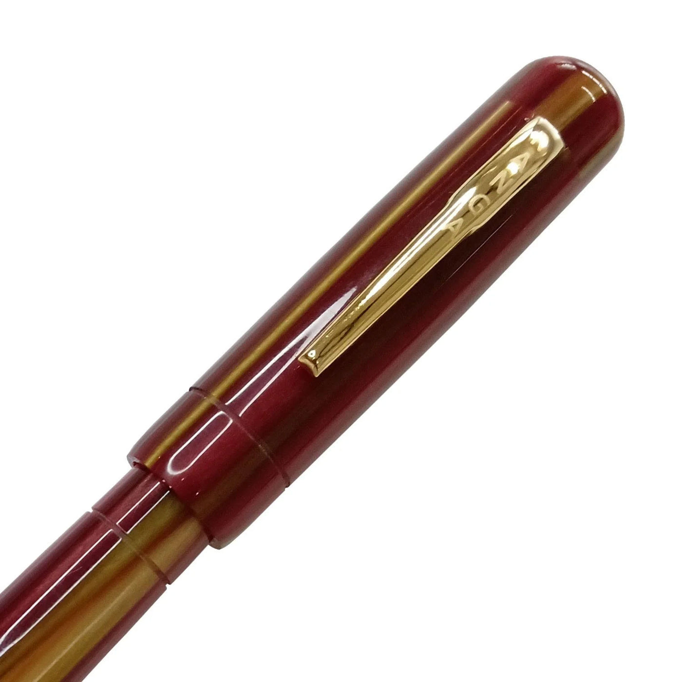 Ranga Peytonstreetpens Premium Acrylic Fountain Pen Golden Stripes Steel Nib 4