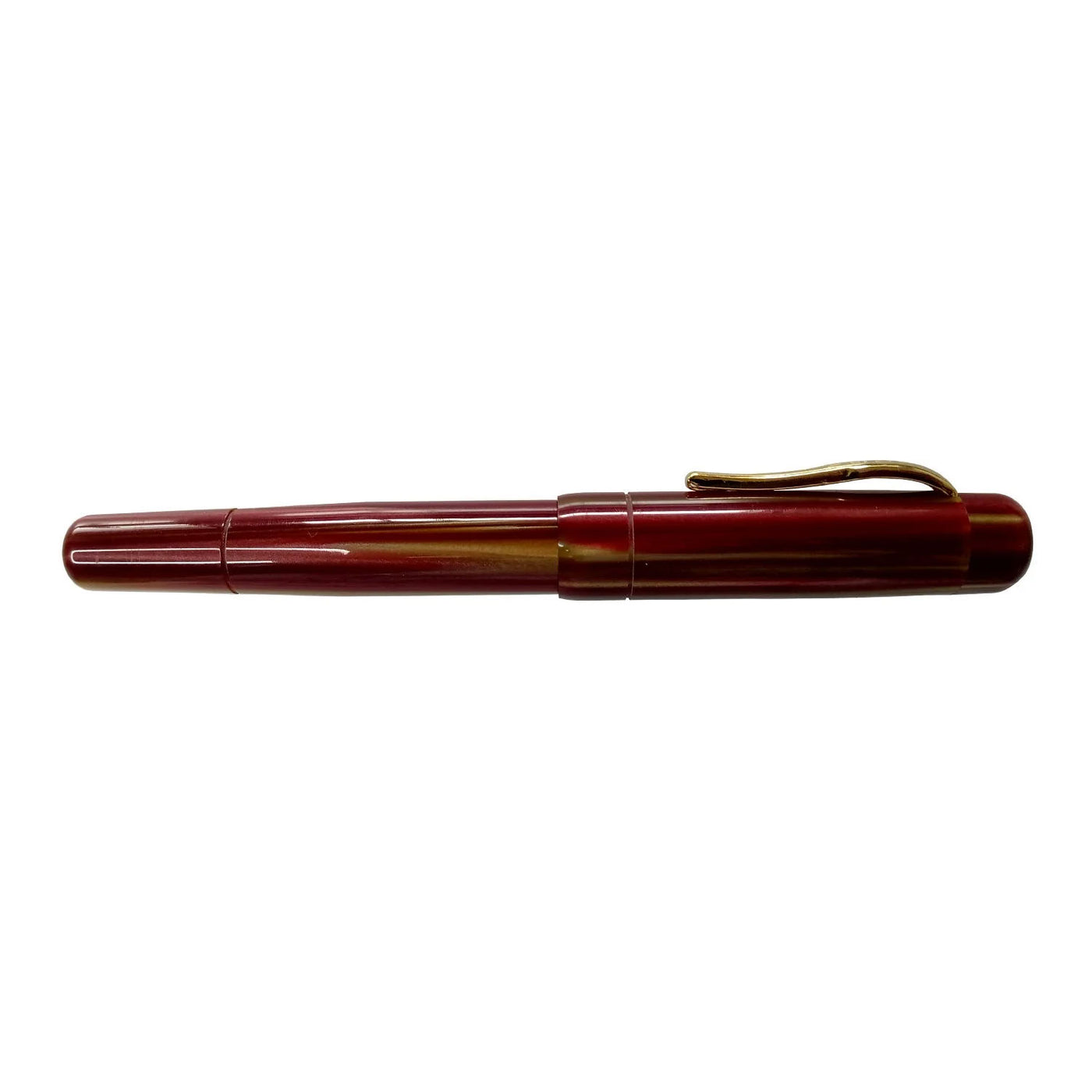 Ranga Peytonstreetpens Premium Acrylic Fountain Pen Golden Stripes Steel Nib 5