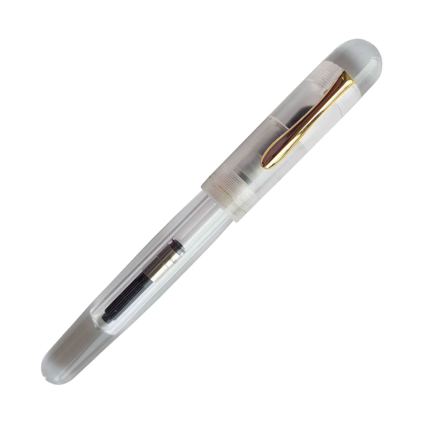 Ranga Splendour Peak Premium Acrylic Fountain Pen Clear Steel Nib 4