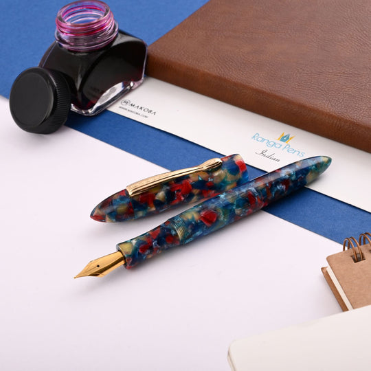 Ranga 8B Premium Acylic Fountain Pen - Diwali GT