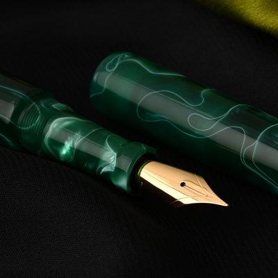 Ranga Abhimanyu Acrylic Fountain Pen Malachite 7