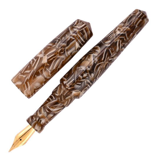Ranga Abhimanyu Grande Premium Acrylic Fountain Pen - Classic Tigress