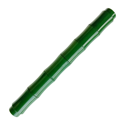 Ranga Giant Bamboo Regular Ebonite Fountain Pen Solid Forest Green Black Specs Steel Nib 4