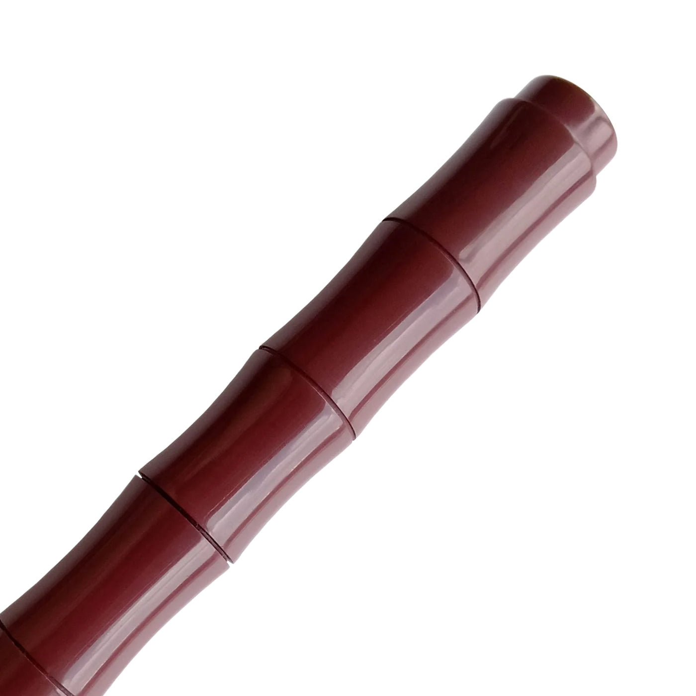 Ranga Giant Bamboo Regular Ebonite Fountain Pen, Solid Chocolate Brown - Steel Nib