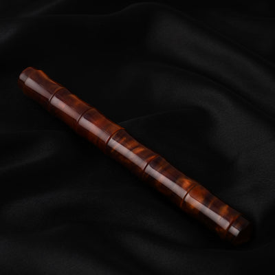 Ranga Regular Bamboo Acrylic Fountain Pen - Chestnut 11