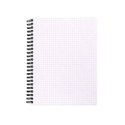 Rhodia Classic Spiral Black Notebook - A5+ Squared 2