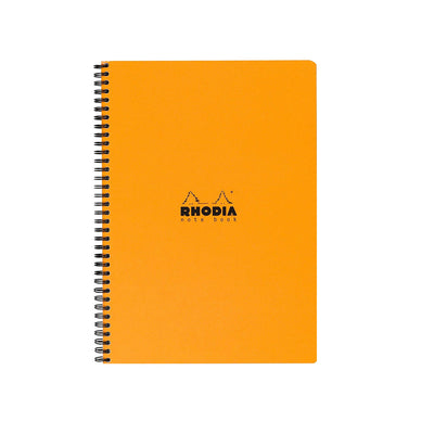 Rhodia Classic Spiral Orange Notebook - A4+ Dotted 1