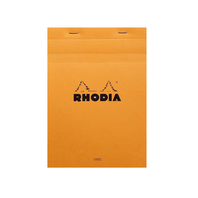 Rhodia No.16 Orange Notepad - A5 Ruled 1