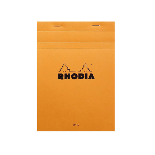 Rhodia No.16 Orange Notepad - A5 Ruled