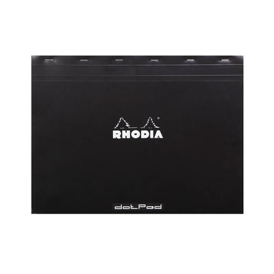 Rhodia No. 38 Black Notepad - A3+, Dotted 1