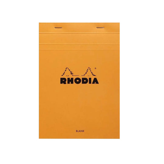 Rhodia No.16 Orange Notepad - A5, Plain