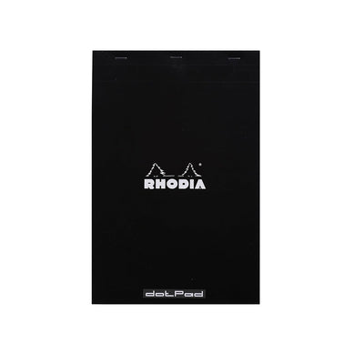 Rhodia No.19 Black Notepad - A4+, Dotted 1