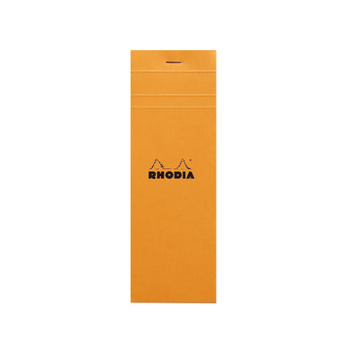 Rhodia No.8 Orange Notepad - Squared 1