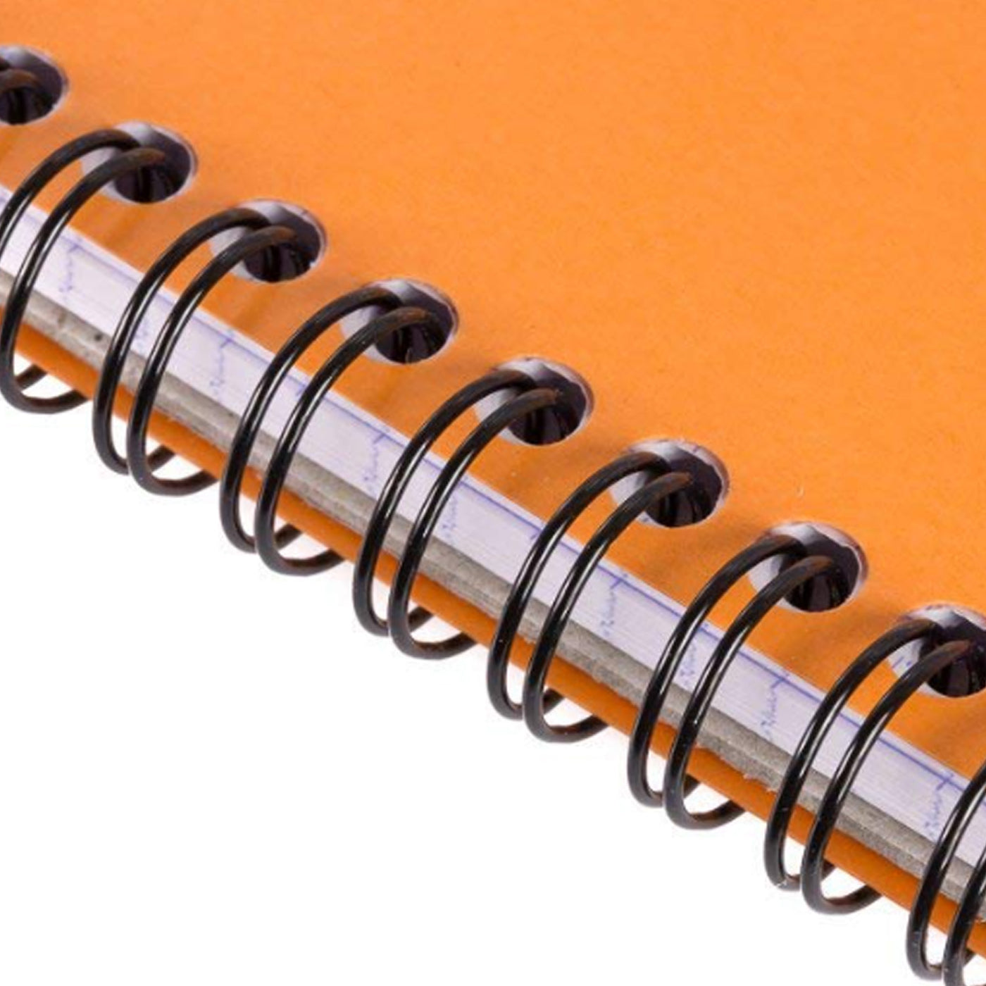 Rhodia Reverse Large Ruled Notepad, Orange - Spiral 3