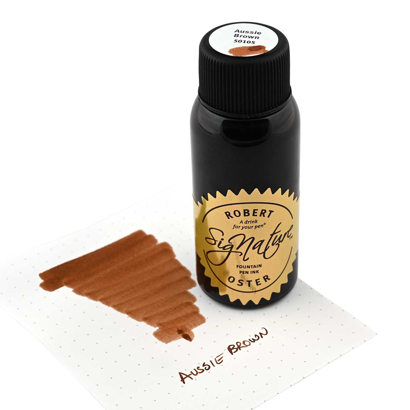 Robert Oster Signature Ink Aussie Brown - 50ml 2