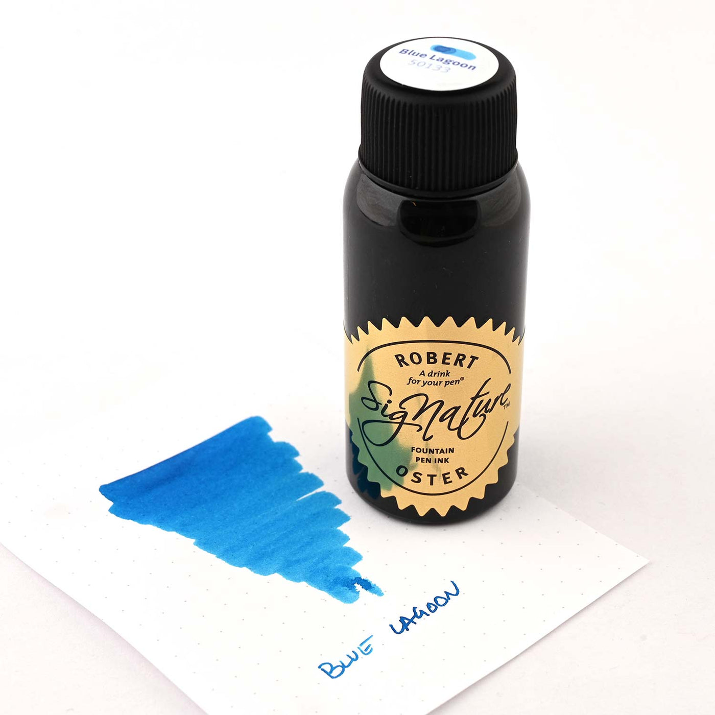 Robert Oster Signature Ink Blue Lagoon - 50ml 3