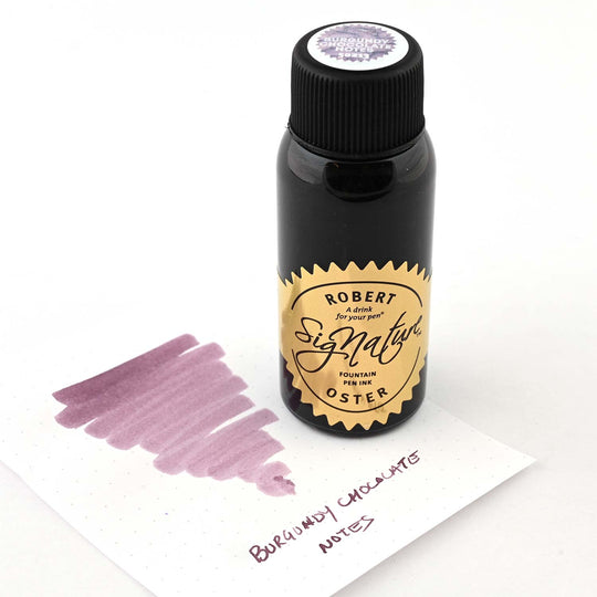 Robert Oster Signature Ink, Burgundy Chocolate Notes - 50ml