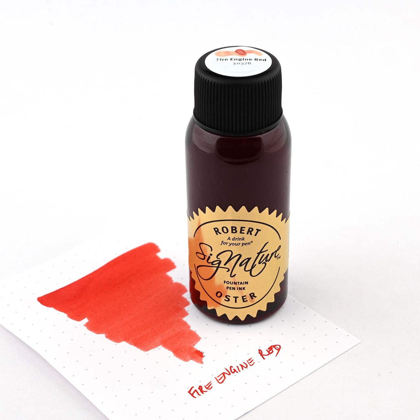 Robert Oster Signature Ink Fire Engine Red - 50ml 3