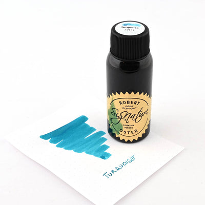 Robert Oster Signature Ink Turquoise - 50ml 3
