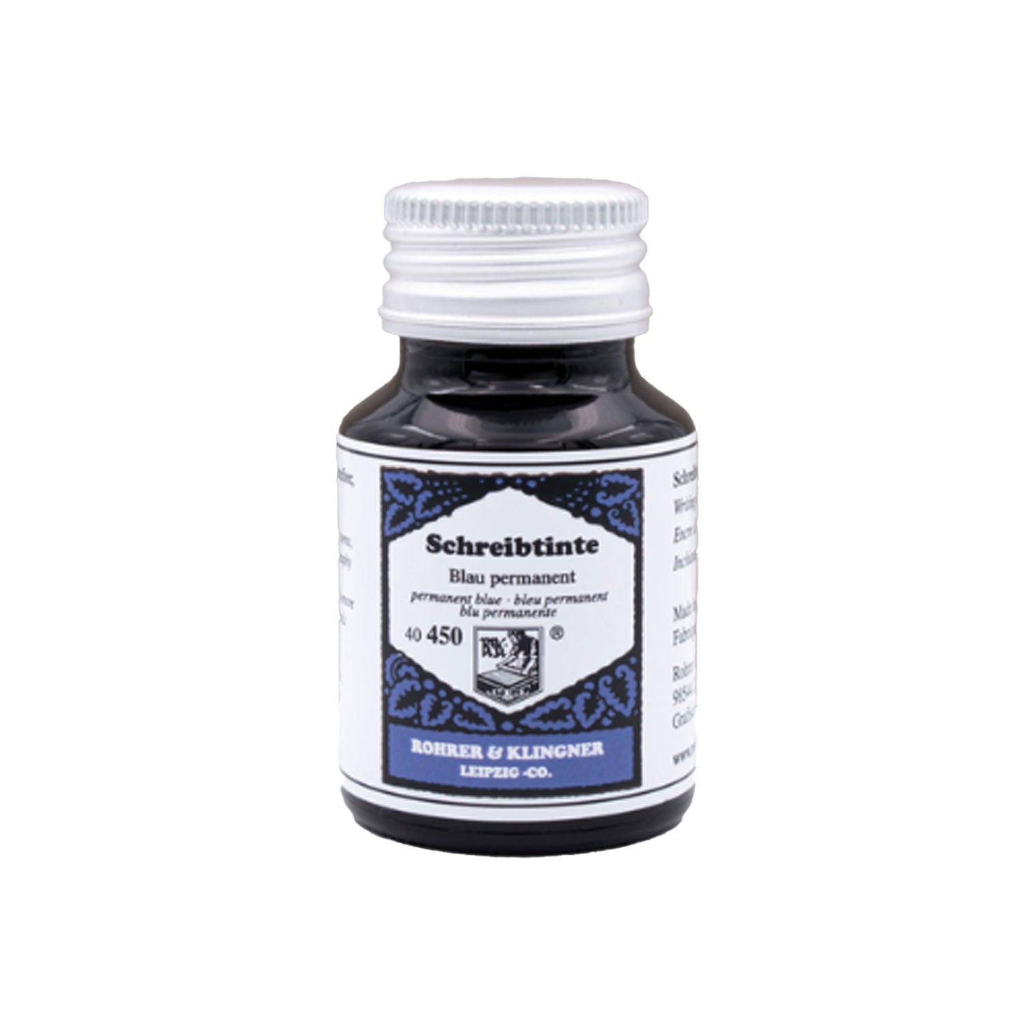 Buy Rohrer & Klingner Permanent Blue Ink | Rohrer Klingner Ink |Makoba
