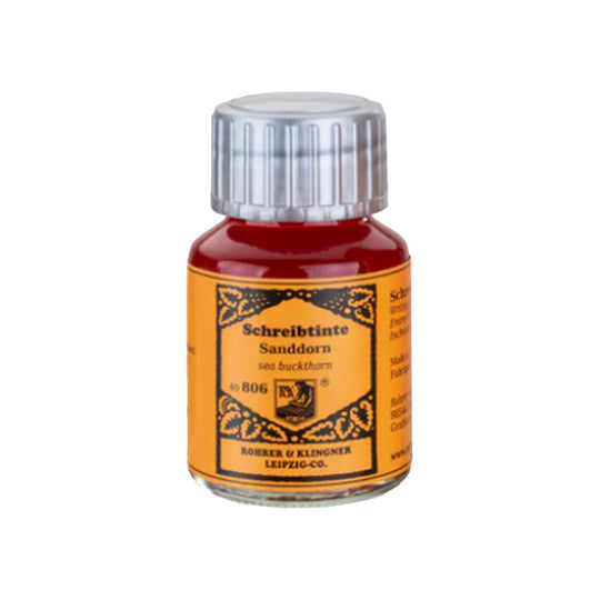 Rohrer & Klingner Sea Buckthorn Limited Edition Ink Bottle, Orange - 50ml