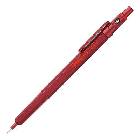 Rotring 600 0.5mm Mechanical Pencil - Red