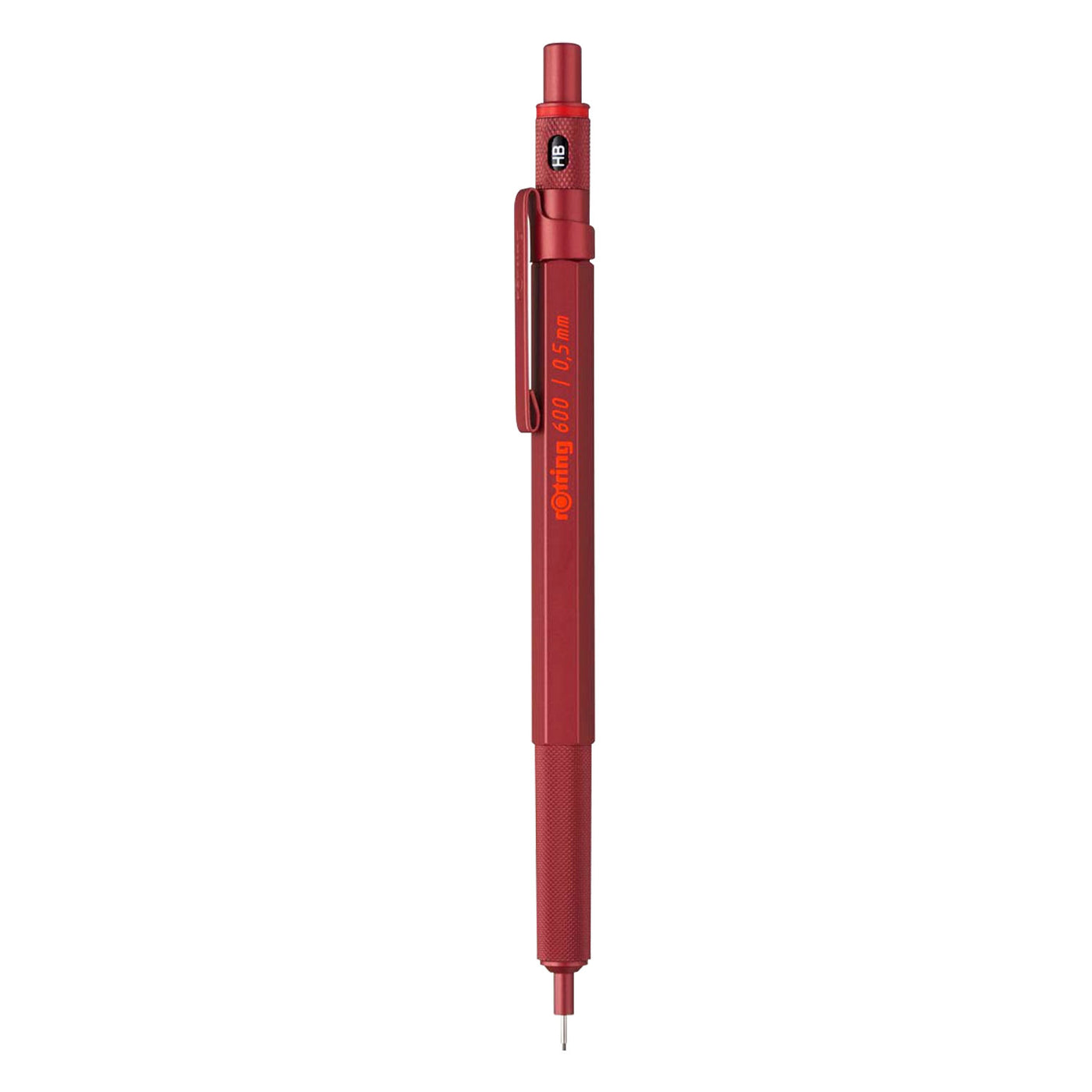 Rotring 600 0.5mm Mechanical Pencil - Red 2