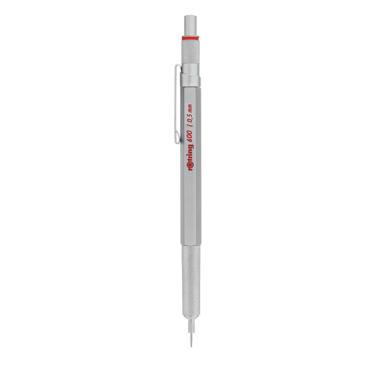 Rotring 600 0.5mm Mechanical Pencil - Silver 2