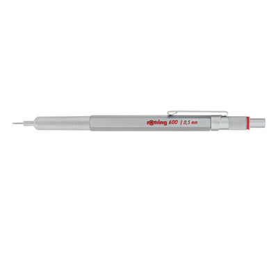 Rotring 600 0.5mm Mechanical Pencil - Silver 3