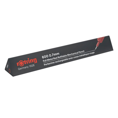 Rotring 600 0.7mm Mechanical Pencil - Red