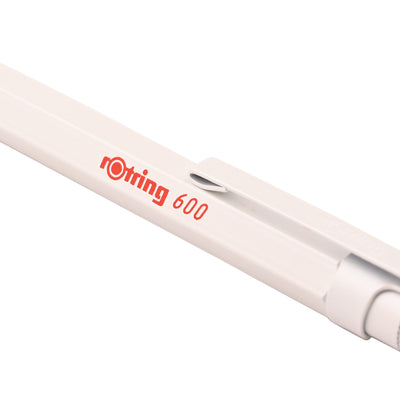 Rotring 600 Ball Pen - Pearl White 5