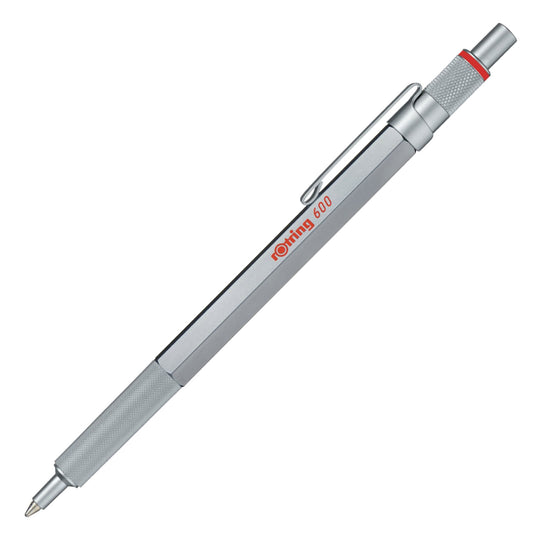 Rotring 600 Ball Pen - Silver