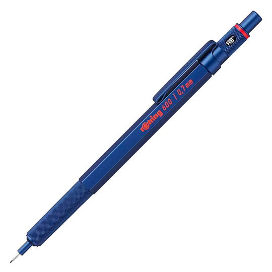 Rotring 600 0.7mm Mechanical Pencil - Blue PVD