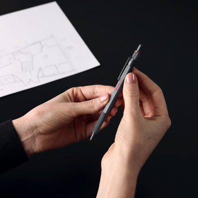Rotring 600 Ball Pen - Darkstone PVD