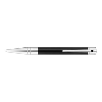 S. T. Dupont D-Initial Ball Pen - Black & Chrome CT