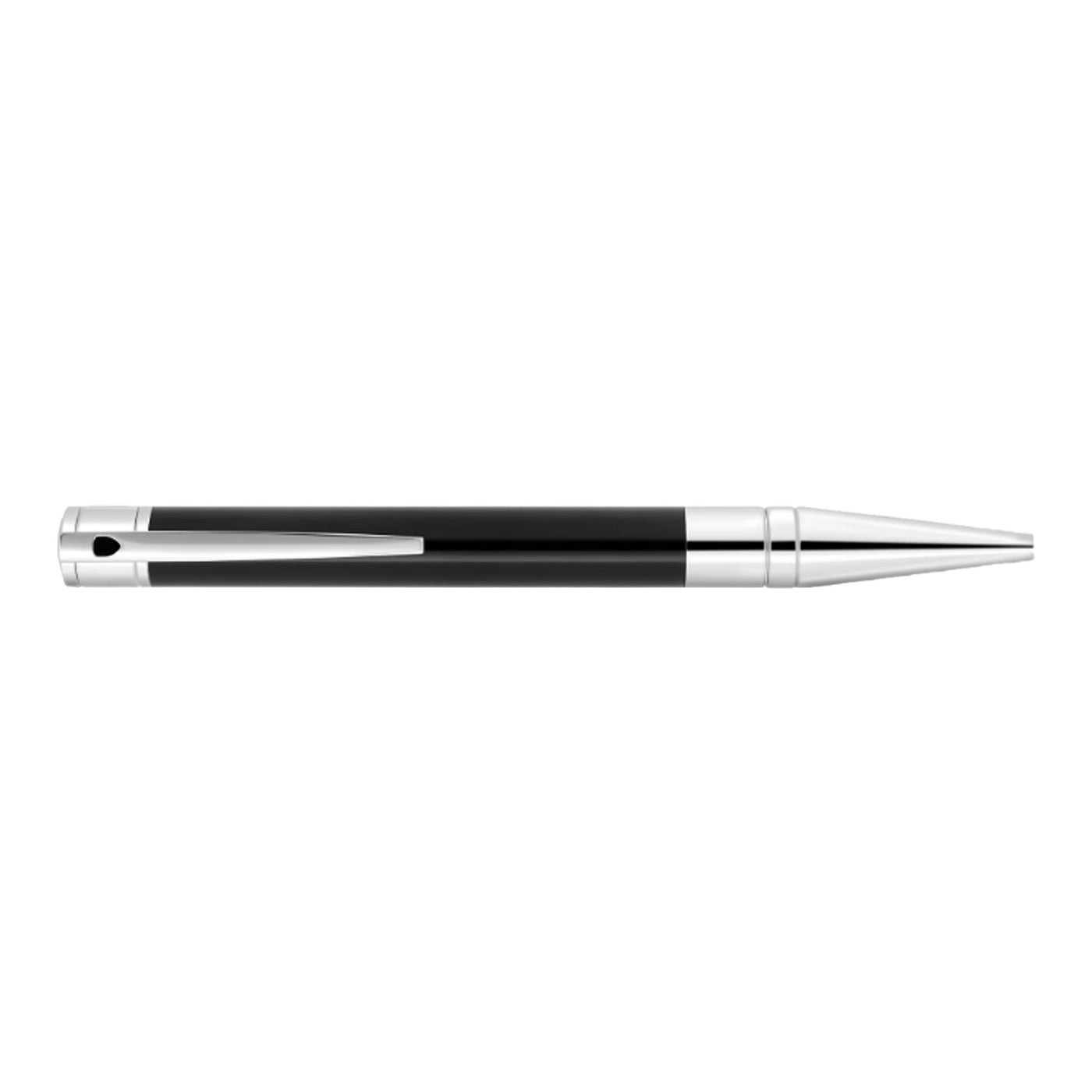 S. T. Dupont D-Initial Ball Pen - Black & Chrome CT