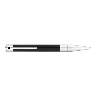 S. T. Dupont D-Initial Ball Pen - Black & Chrome CT