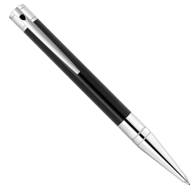 S. T. Dupont D-Initial Ball Pen - Black & Chrome CT