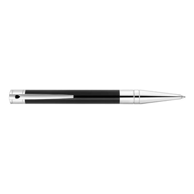 S. T. Dupont D-Initial Ball Pen - Black & Chrome CT