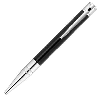 S. T. Dupont D-Initial Ball Pen - Black & Chrome CT