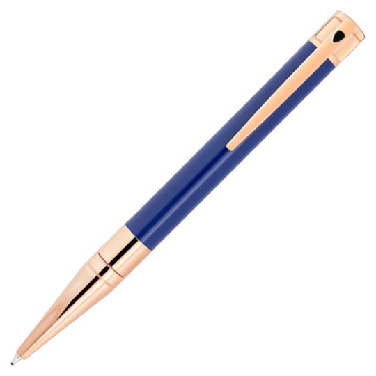 S. T. Dupont D-Initial Ball Pen - Dragon Royal Blue RGT