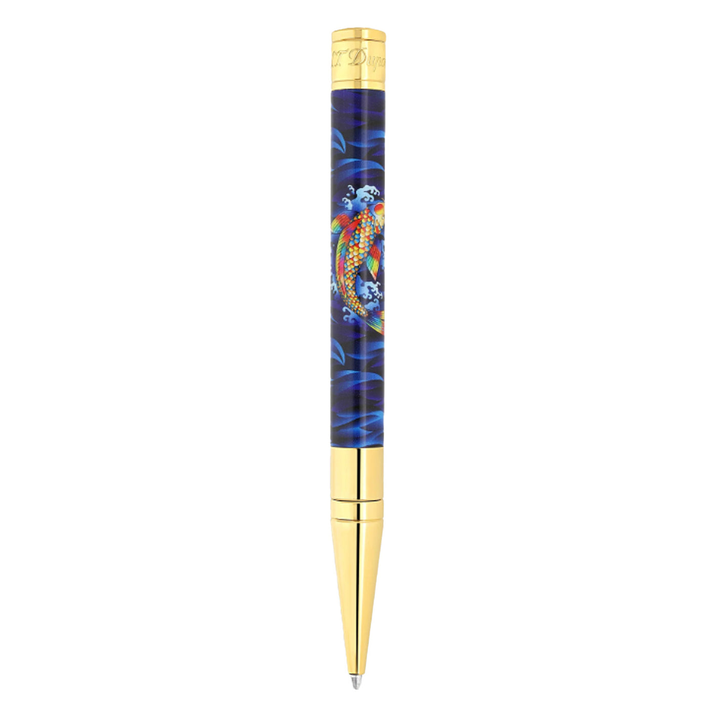 S. T. Dupont D-Initial Ball Pen - Koi Fish GT