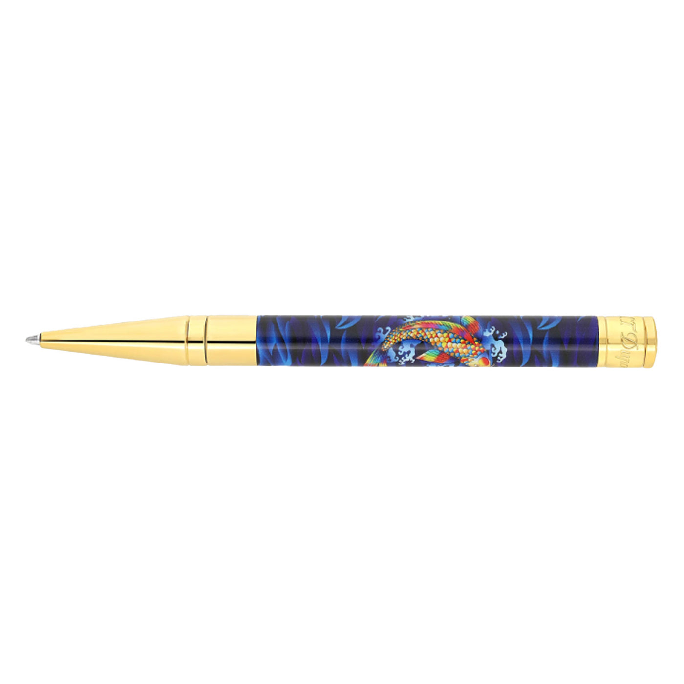 S. T. Dupont D-Initial Ball Pen - Koi Fish GT