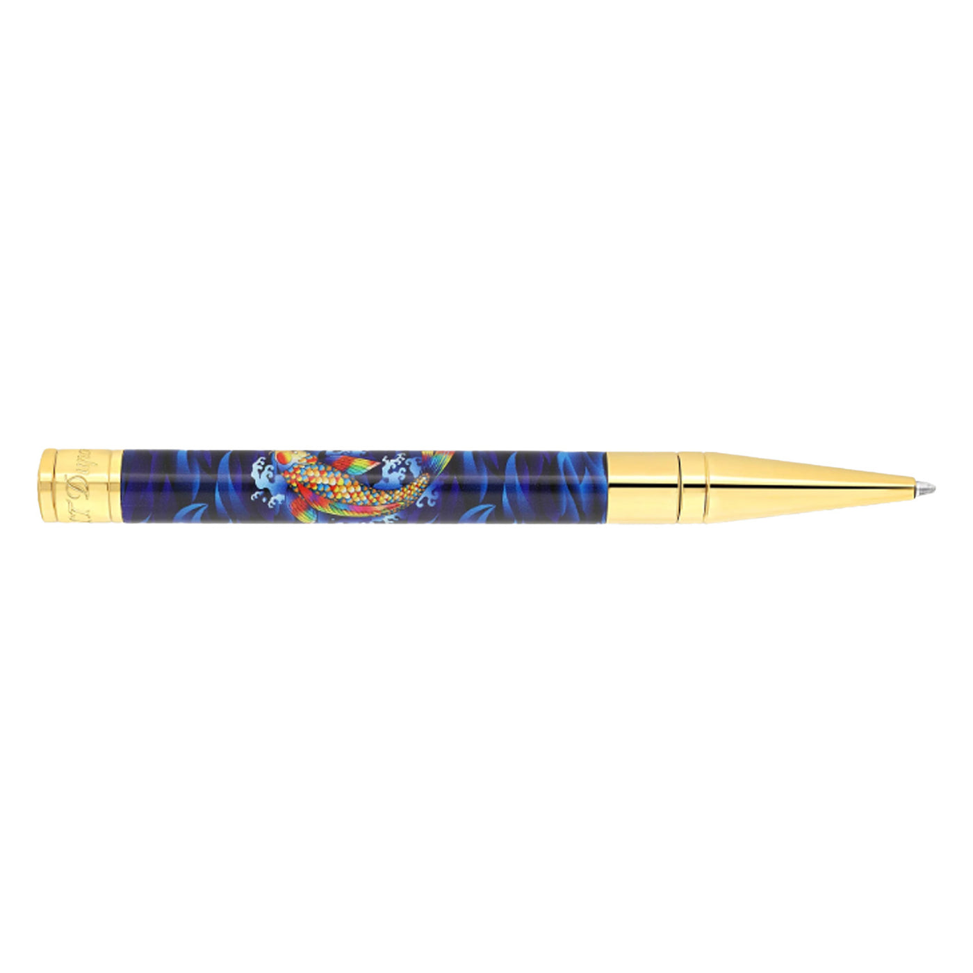 S. T. Dupont D-Initial Ball Pen - Koi Fish GT