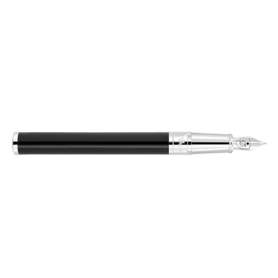 S. T. Dupont D-Initial Fountain Pen - Black CT