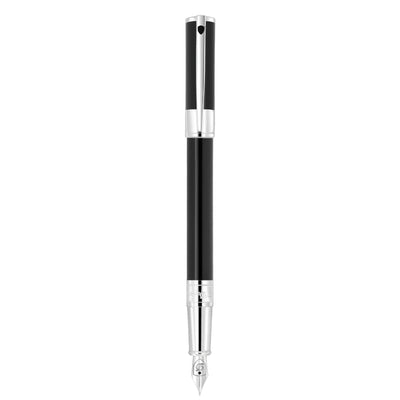 S. T. Dupont D-Initial Fountain Pen - Black CT