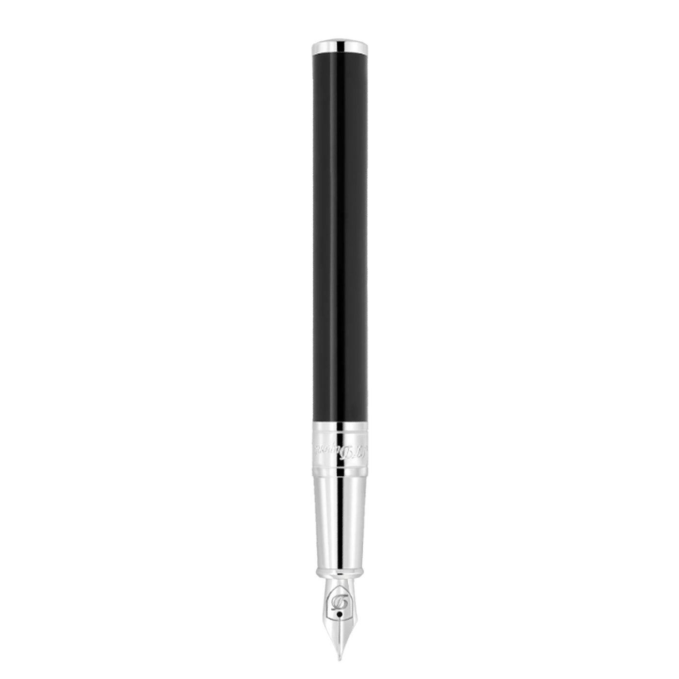 S. T. Dupont D-Initial Fountain Pen - Black CT