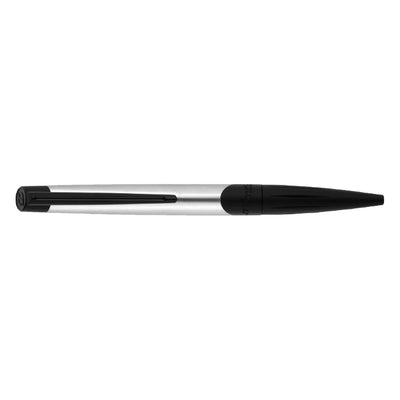 S. T. Dupont Defi Milenium Ball Pen - Brushed Chrome & Matt Black