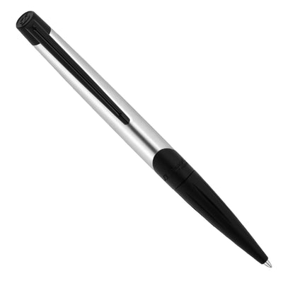 S. T. Dupont Defi Milenium Ball Pen - Brushed Chrome & Matt Black